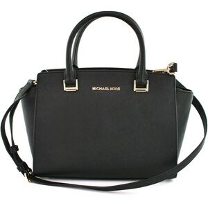 Michael Kors Selma Bag Black FREE SHIPPING ⭐️